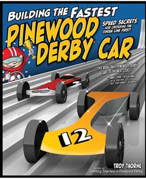 A great book for kids & adults alike featuring the latest Pinewood Derby Tips like the Rail Rider alignment and most recent tools . Step by step pictures walk you through every step to Building the Fastest Pinewood Derby Car.