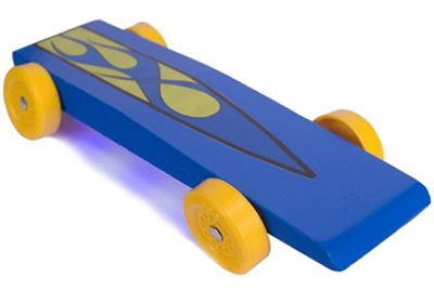 Pro LED Under Glow Kit for Pinewood Derby Cars